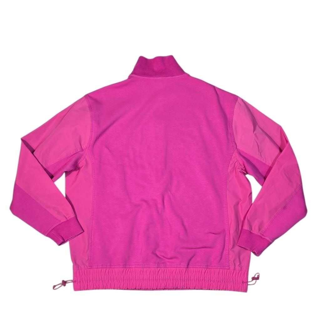 Athleta Triumph Hybrid Half Zip Sweatshirt Salvia Pink Size XS - Picture 2 of 9